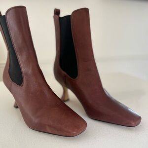 Sam Edelman Brown Heeled Boots